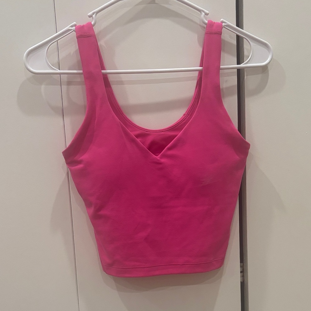 Pink Lululemon Align Tank Top